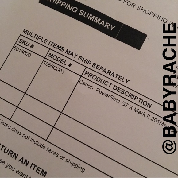 CANON G7X MARK II - Picture 3 of 3